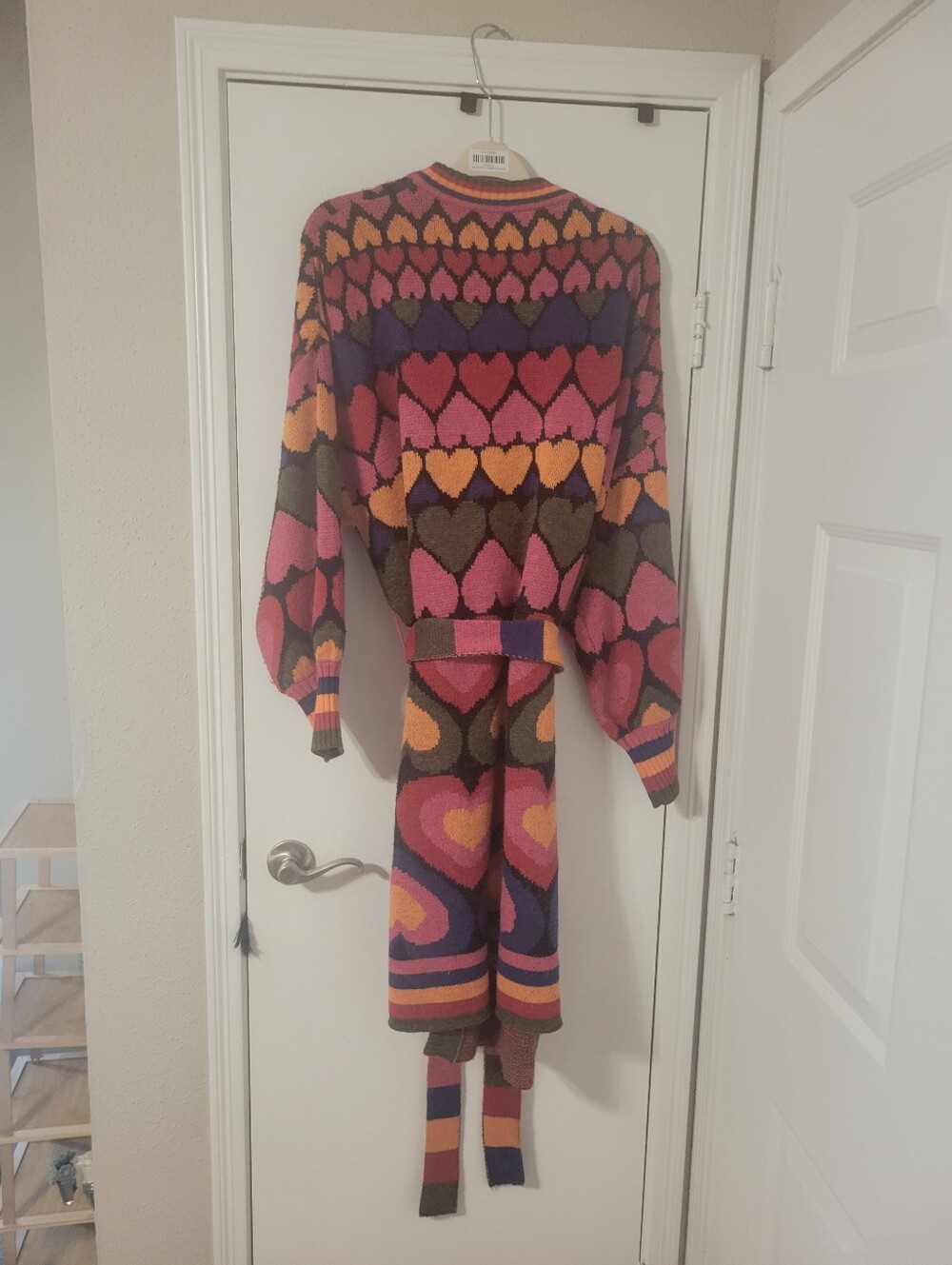FARM Rio Multicolor Heart Pattern Sweater - Picture 5 of 5